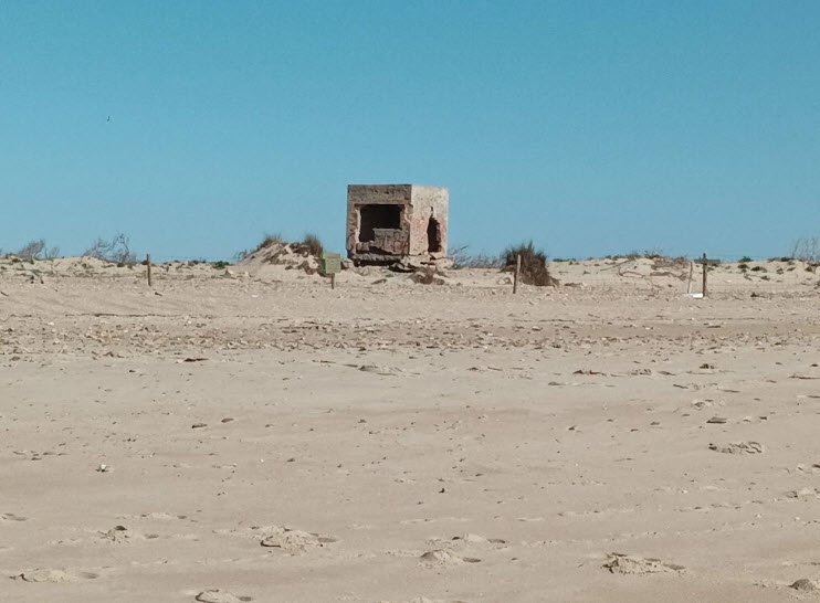 Batería de Aspiroz (ruins), Spain